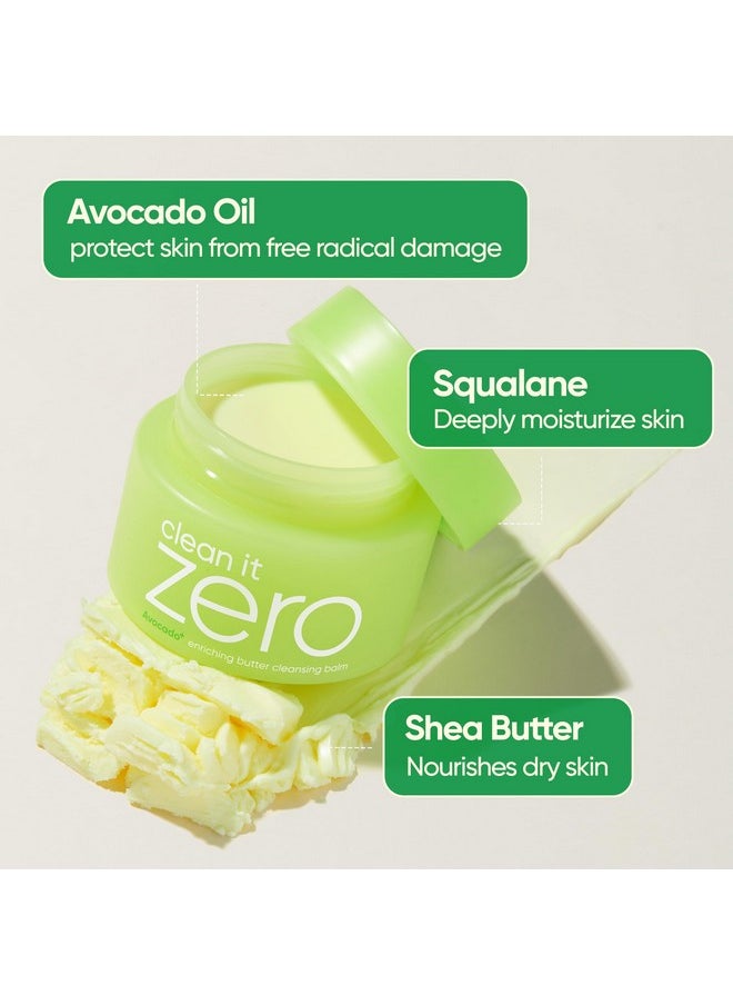 Banila Co BANILA CO Clean It Zero Enriching Butter Cleansing Balm | 2-in-1 Deep Cleanse & Hydrating Mask for Moisturized Skin | Removes Waterproof Makeup & SPF | Cleansing Oil For Dry Skin (100ml/3.38 oz)  - Image 3