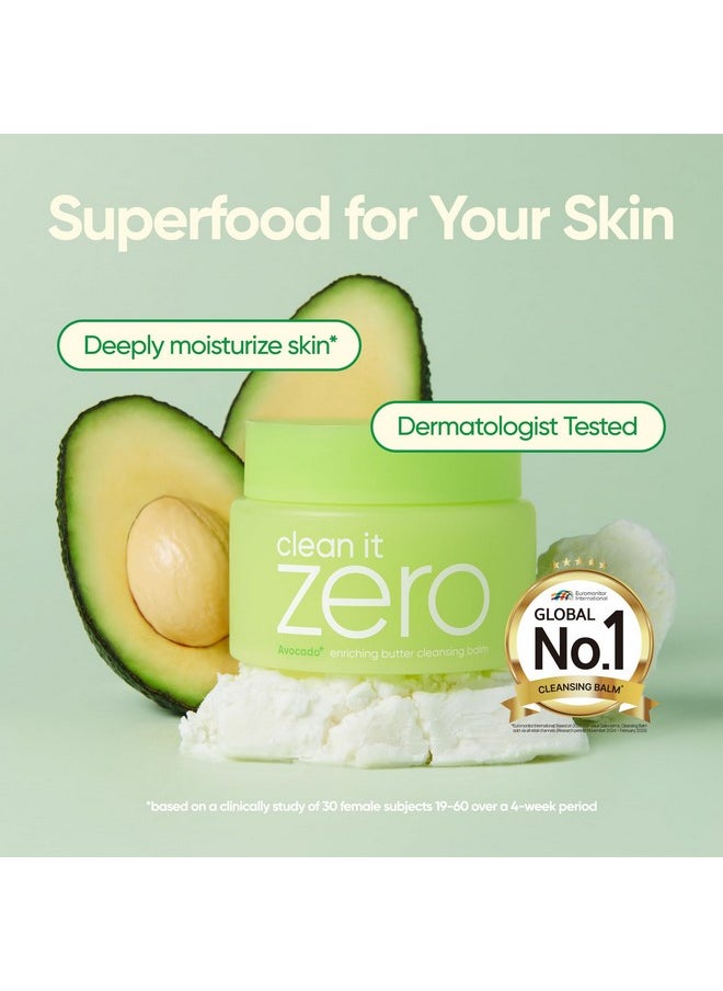 Banila Co BANILA CO Clean It Zero Enriching Butter Cleansing Balm | 2-in-1 Deep Cleanse & Hydrating Mask for Moisturized Skin | Removes Waterproof Makeup & SPF | Cleansing Oil For Dry Skin (100ml/3.38 oz)  - Image 2