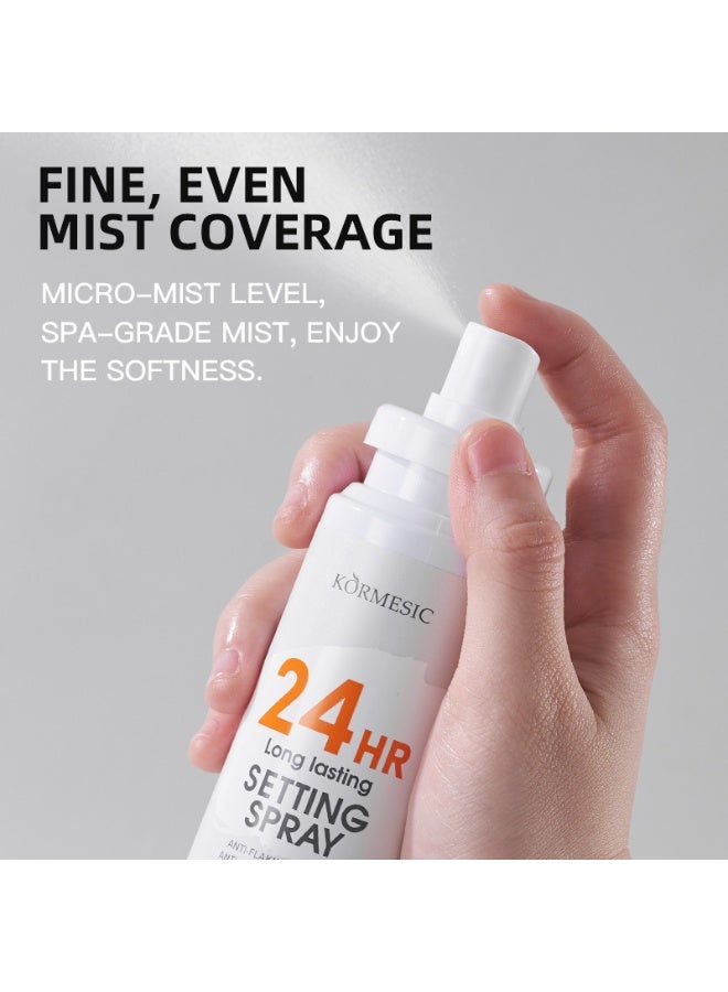 Kormesic Makeup setting spray The makeup setting spray is very fine and will not remove makeup 100ml - Image 2