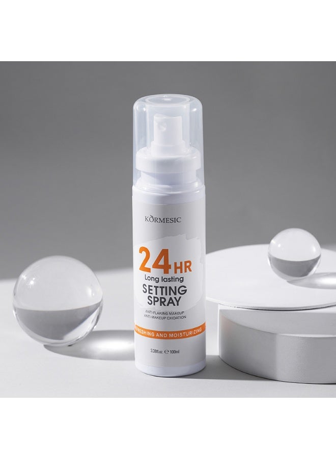 Kormesic Makeup setting spray The makeup setting spray is very fine and will not remove makeup 100ml - Image 1