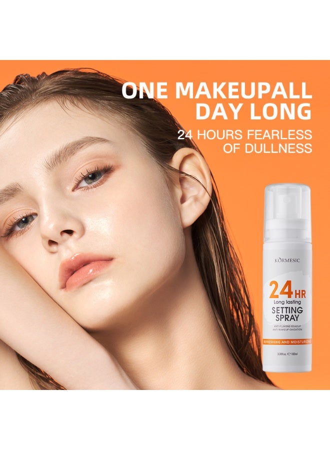 Kormesic Makeup setting spray The makeup setting spray is very fine and will not remove makeup 100ml - Image 4