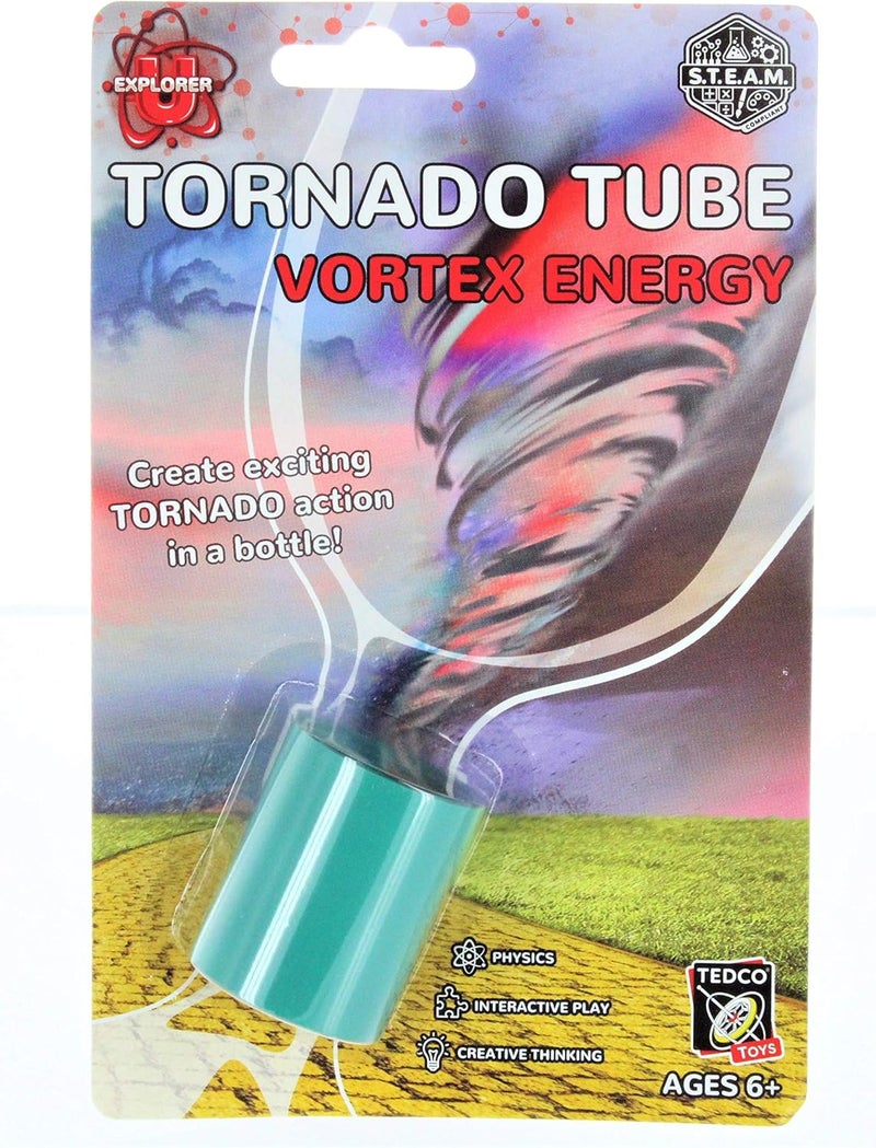 TEDCO Tornado Tube Vortex Energy Science Kit - Assorted Colors - Image 2