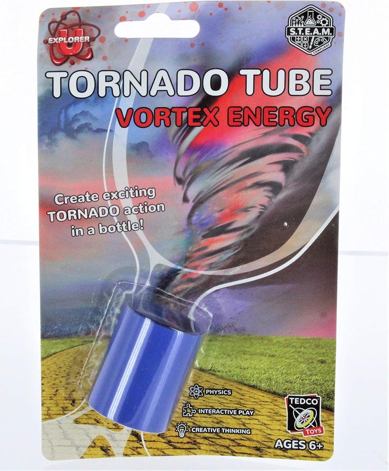 TEDCO Tornado Tube Vortex Energy Science Kit - Assorted Colors - Image 4