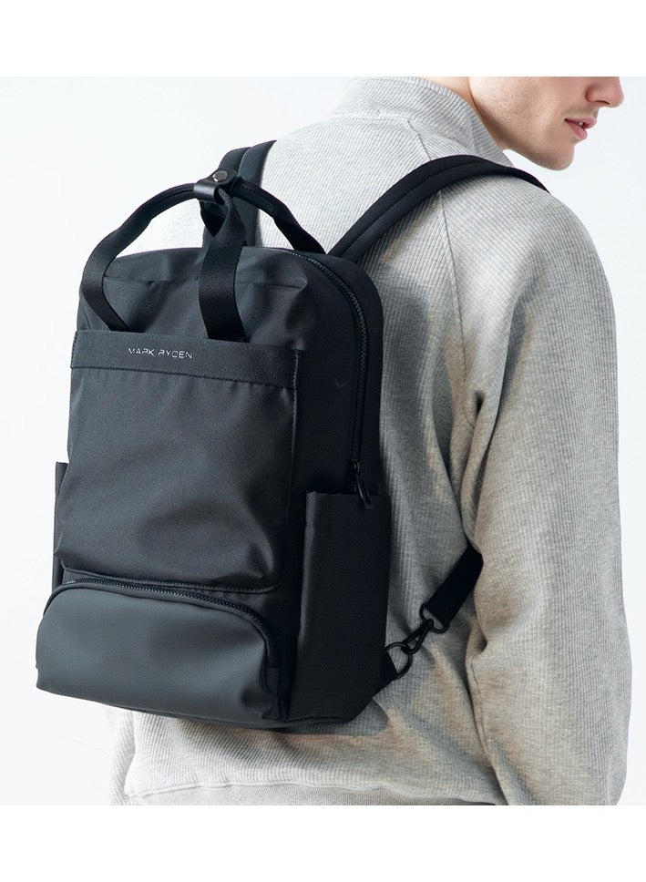 Mark Ryden MR3811 Laptop Backpack 15.6 Inch Lightweight Commuter Bag Water Resistant Oxford Fabric with Anti Theft Pocket Storable Shoulder Straps Side Pockets and iPad Compartment - Image 2