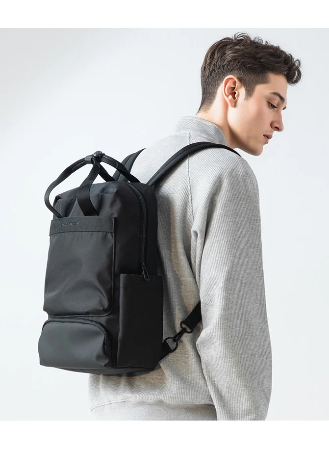 MARK RYDEN Mark Ryden MR3811 Laptop Backpack 15.6 Inch Lightweight Commuter Bag Water Resistant Oxford Fabric with Anti Theft Pocket Storable Shoulder Straps Side Pockets and iPad Compartment