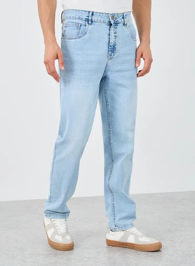 Styli Mid Rise Five-Pocket Style Regular Fit Jeans