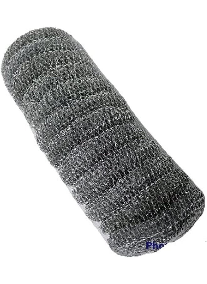 SAQOWARE Steel Wool Scrubbers | 12 Pieces for All Your Cleaning Needs | Fine-Grade for Delicate Surfaces | Strong and Reliable | Perfect for Home, Kitchen, and Workshop  - Image 1