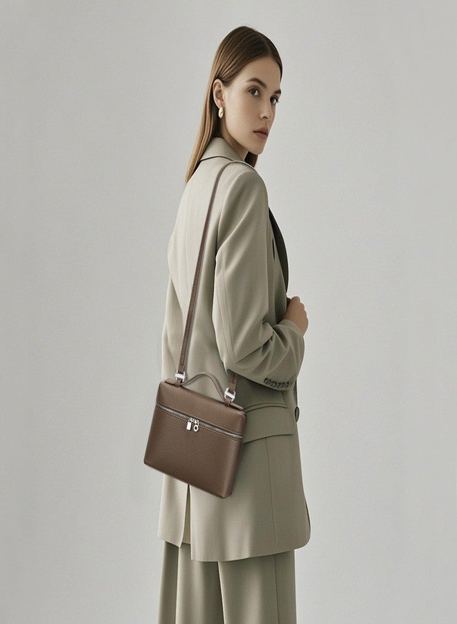 KKXIU Crossbody Bag for Women Top Handle Clutch Purse Designer Handbags Small Vegan Leather Shoulder Bag - Image 2