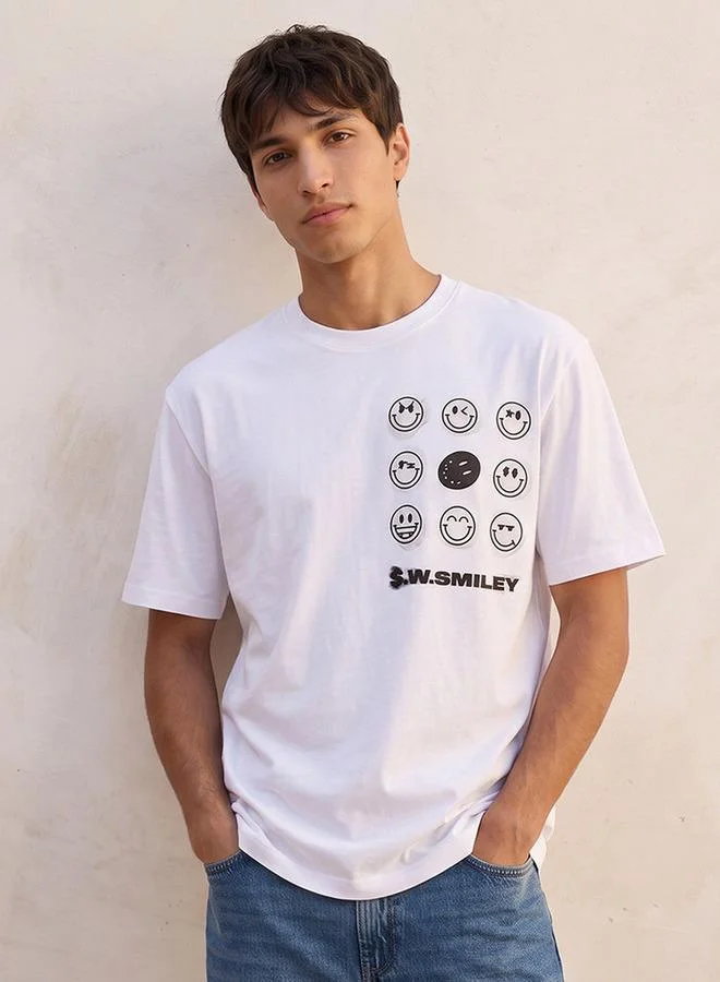SP Characters SmileyWorld Crew Neck T-shirt