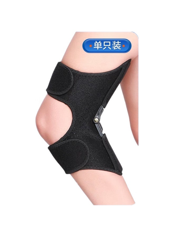 chidong Knee Support Brace Patella Booster Joint Climbing Sports Knee Protector Black Single - Image 1