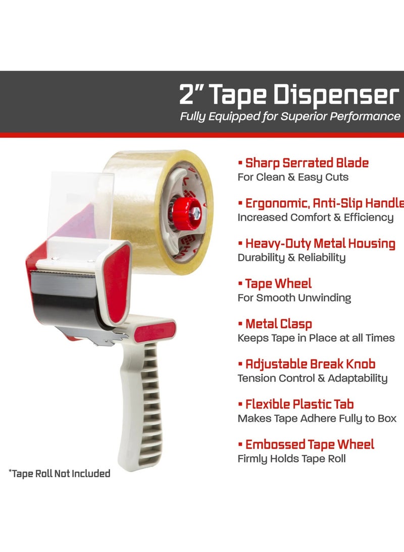 موزع شريط لاصق يدوي ثقيل التحمل بحجم 2 بوصة - Image 5