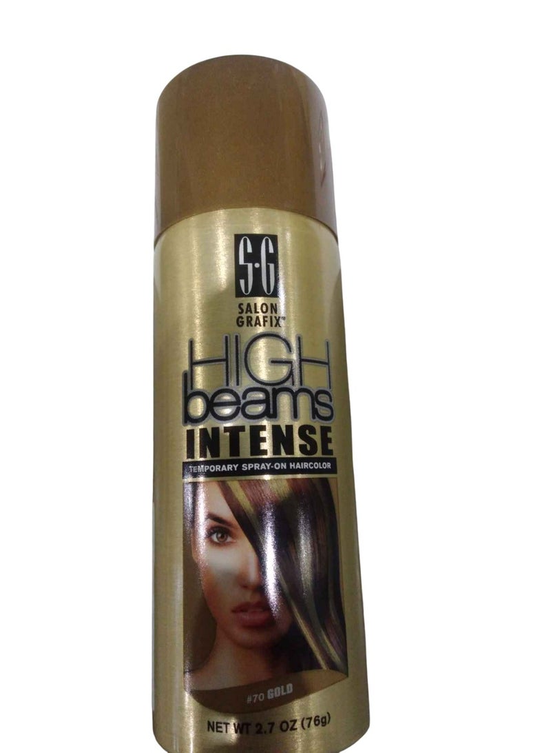 Intense Temporary Spray-On 70 Gold 76grams