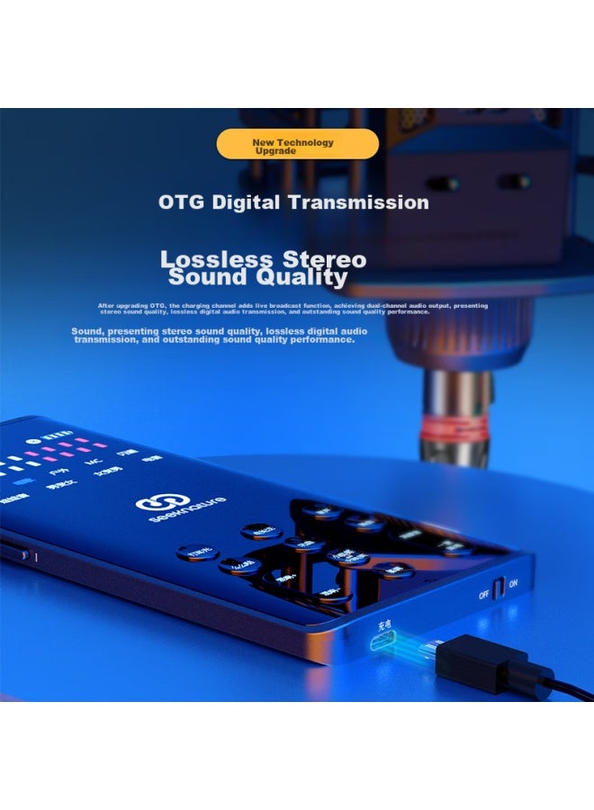 Seeknature Senran Standard Configuration Ba Four-Generation Sound Card Set, Mobile Phone Computer Douyin Host Singing Karaoke Recording Equipment Complete Set, Condenser Microphone, Kuaishou Gadget, Microphone - Image 2