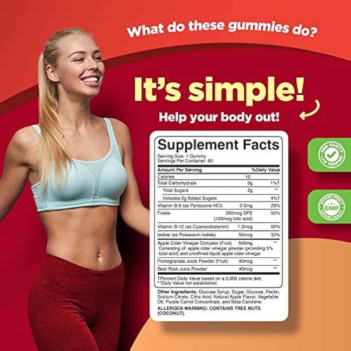 Phytoral Apple Cider Vinegar Gummies with the Mother - ACV Gummies with Mother for Adults for Immune Support Digestion Gut Health and Energy Support Supplement - Apple Cider Vinegar Gummy Vitamins for Adults - Image 3