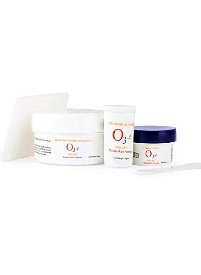 O3+ - Meladerm Vitamin C Gel Bleach For Skin Whitening And Hair Lightening (96G) - Image 1