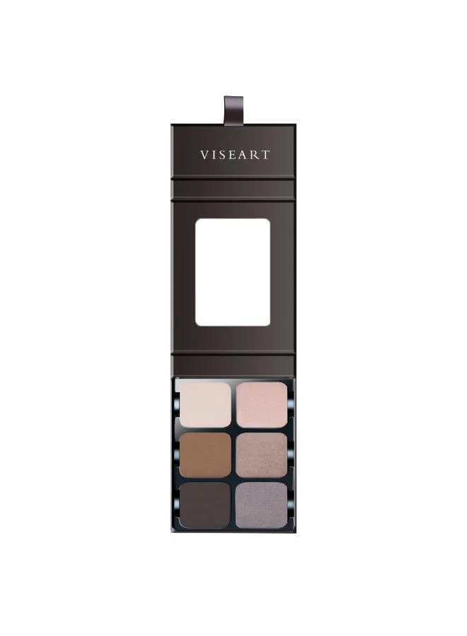 فايزارت Viseart 6 Colour Eyeshadow Palette Theory I Cashmere