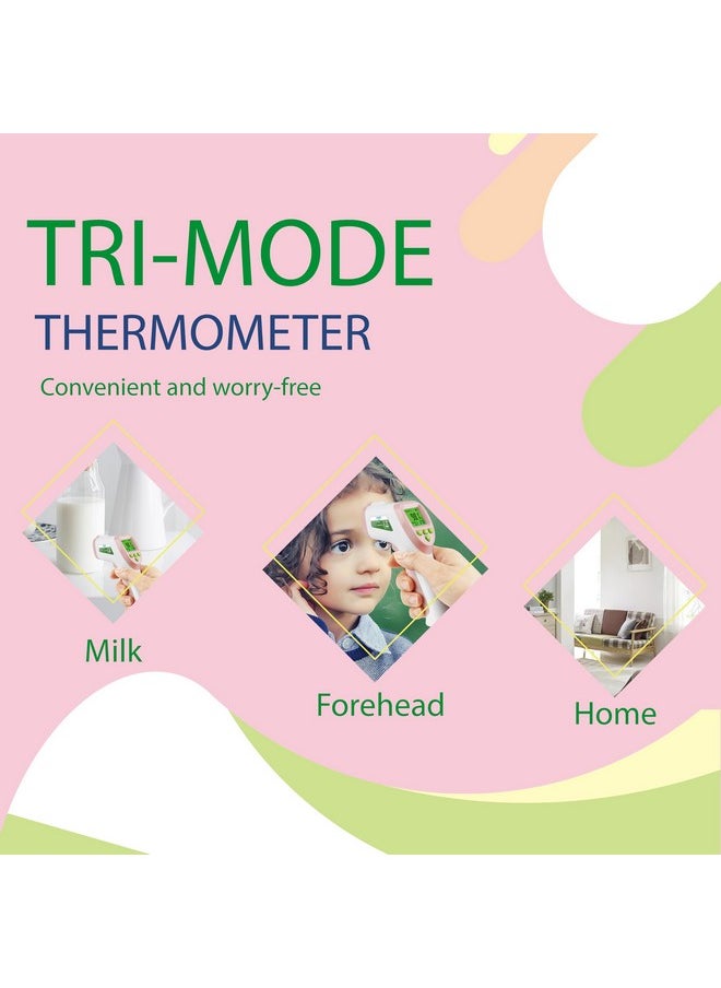 Elate - Non Contact/No Touch Digital Forehead Thermometer For Adults Kids And Babies. Accurate Hospital Medical Grade Touchless Temporal Thermometer Fsa Hsa Approved Pink - Image 1