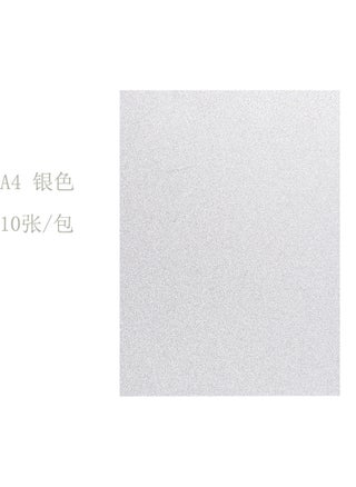 Glitter A4 Cardstock 250g DIY Craft Color Embossed Paper 250g silver pack [10]] - pzsku/Z3D04A2FADA535E6D3B99Z/45/1746221430/ff843ce3-373d-4924-9751-f0330c240077