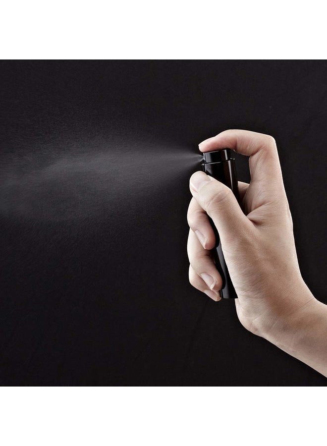 LISAPACK 8ML Atomizer Perfume Spray Bottle for Travel (3 PCS) Empty Cologne Dispenser, Portable Sprayer (Black, Silver, Brown) - Image 2