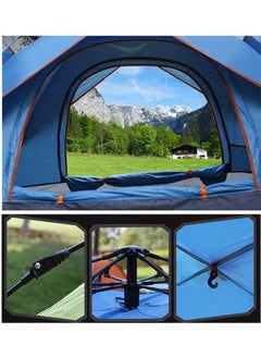 Generic 4-Person Automatic Camping Tent – Easy Setup, Waterproof & Durable for Outdoor Adventures  - Image 3