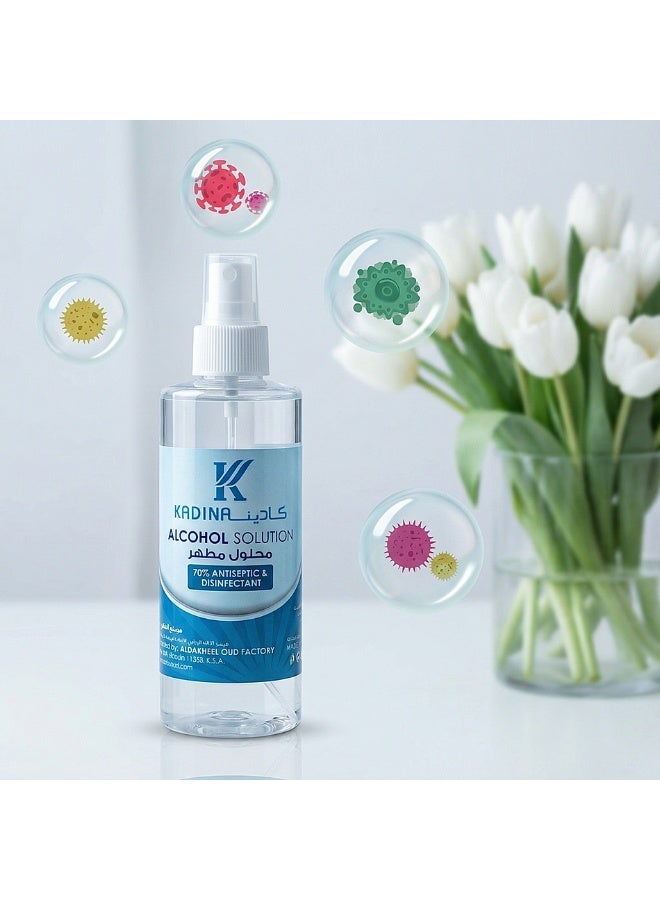 kadina Hand sanitizer spray, 2 pieces, 250 ml. Medical hand sanitizer - kills up to 99.99% of bacteria and viruses - does not cause stinging, dryness, or skin irritation. - Image 2