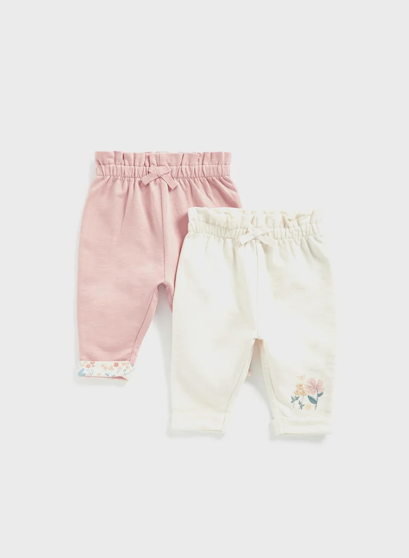 mothercare Infant 2 Pack Assorted Sweatpants
