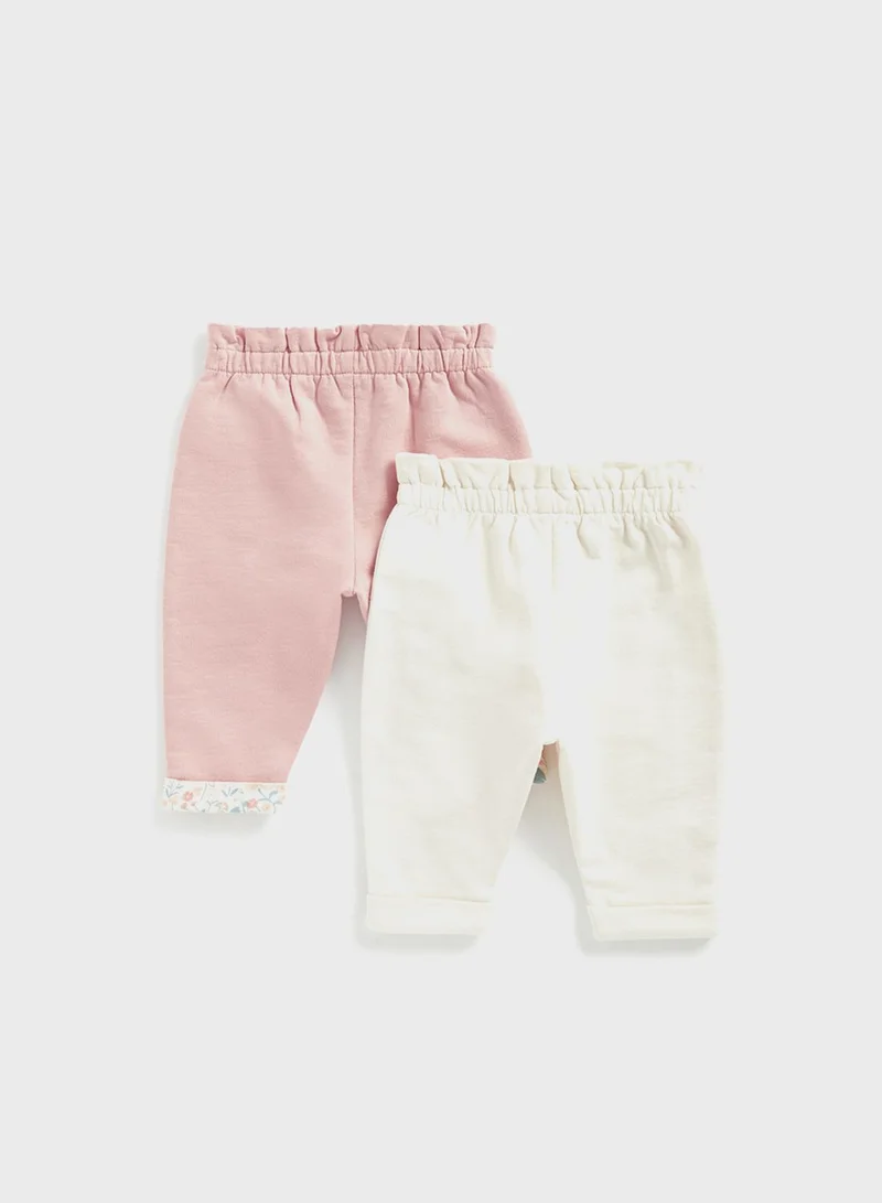 mothercare Infant 2 Pack Assorted Sweatpants
