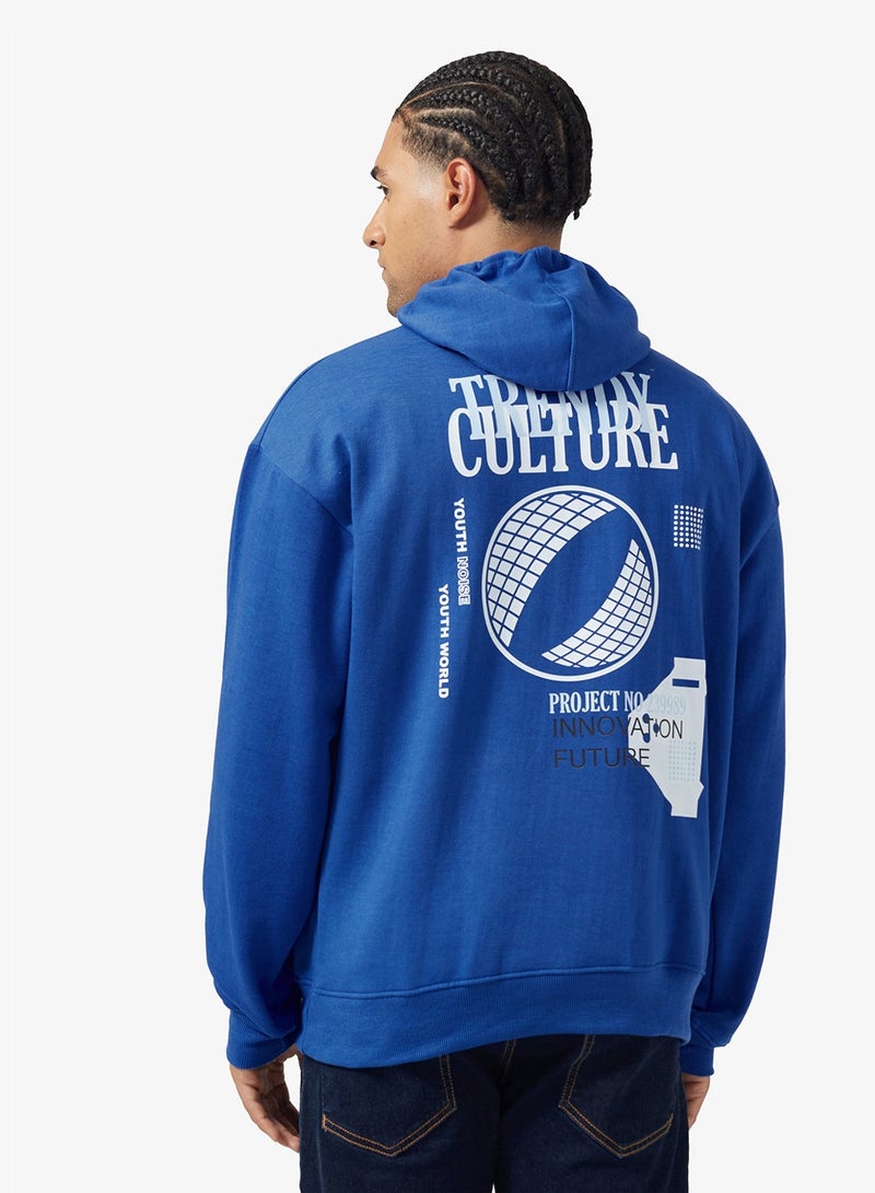 Seventy Five Back Graphic Hoodie - Image 1
