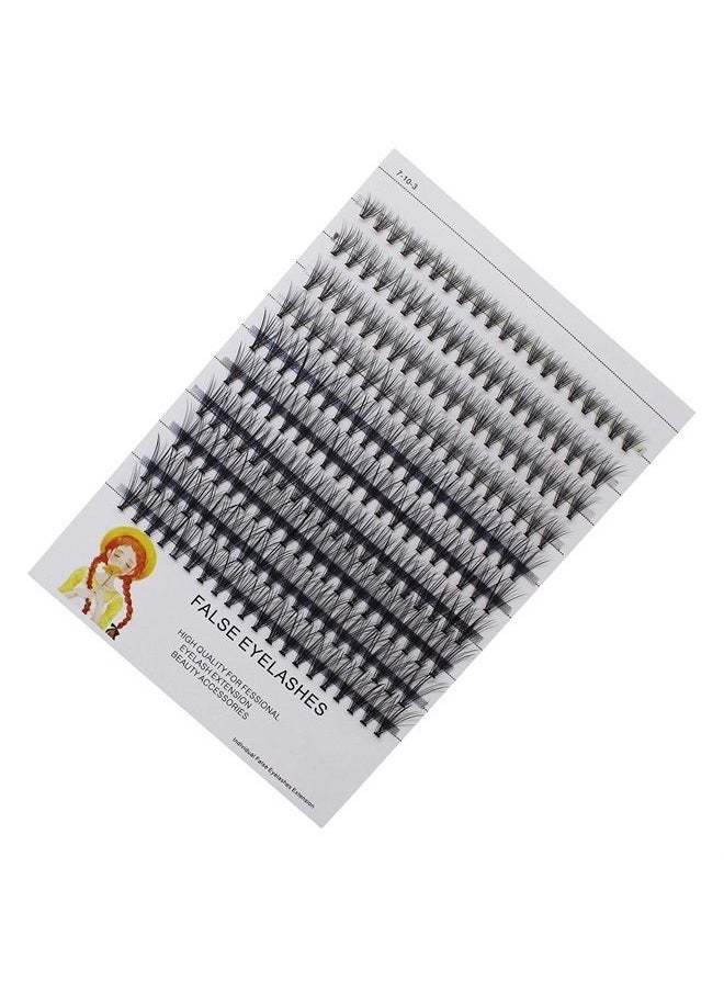 Vayator 8-10-12-14mm Mixed, 10-12-14-16mm Mixed , 200 Bundles Mink Eyelash Extension Natural 3D Russian Volume Faux Eyelashes Individual 20D Cluster Lashes Makeup (8-10-12-14mm Mixed)  - Image 2