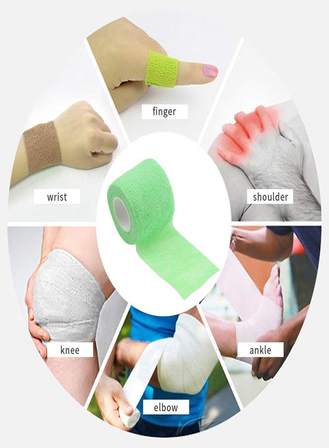 AGAM Cohesive Self Adhesive Bandage | Self-Adhesive Compression Wrap - Sports, Gym & Joint Protection Tape | (Reusable & Waterproof, 5 cm X 4.5 Mtr) Crepe Bandage Pack of 2 (Beige) - Image 5