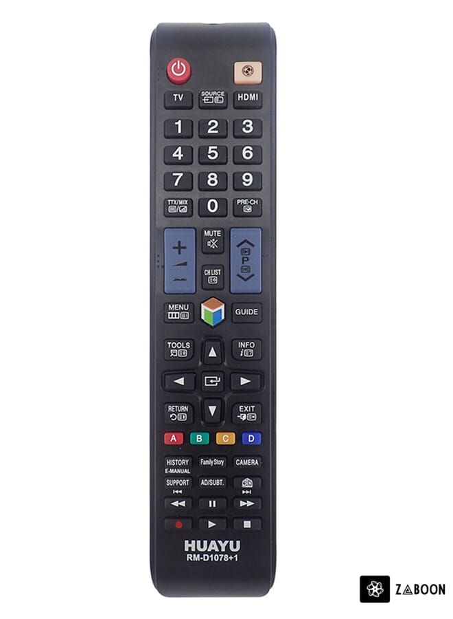 Zaboon Universal TV Remote Control For Samsung LCD/LED HDTV Black