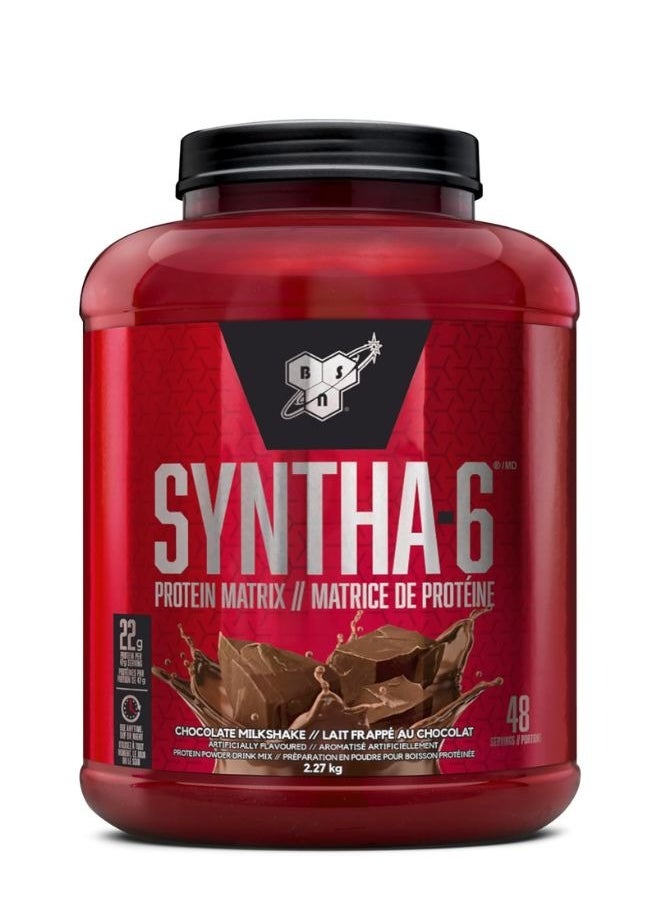 BSN - BSN Syntha-6 Ultra Premium Protein Matrix – Chocolate Milkshake (5 lbs, 2.27 KG) - Image 1