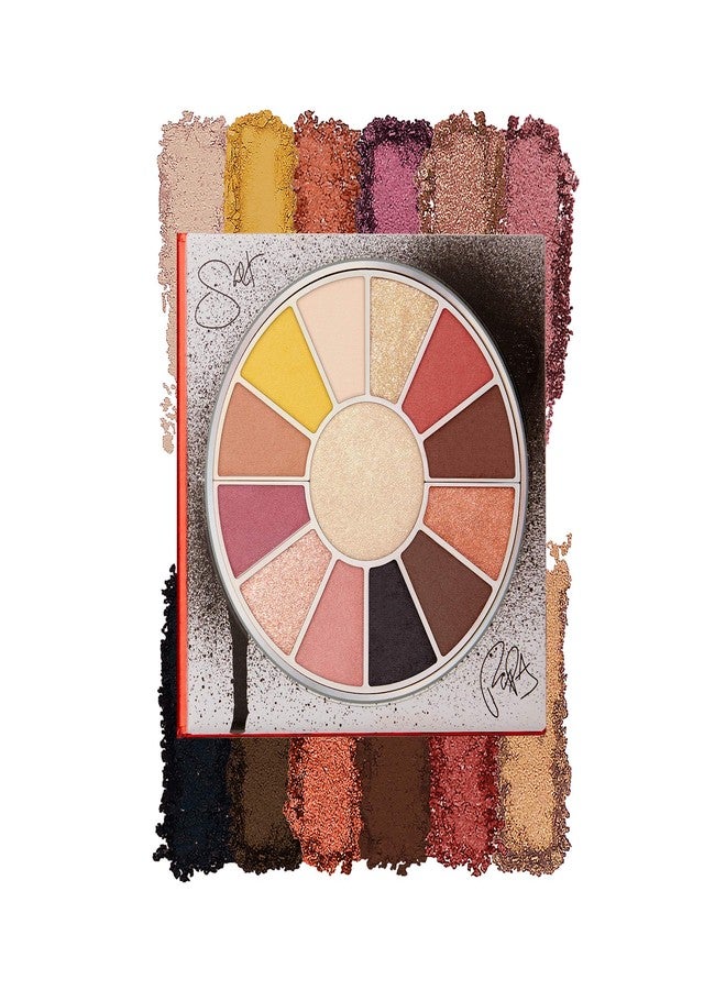 MILANI Salt-N-Pepa Hot, Kool And Vicious Eyeshadow and Highlighter Palette - Eyeshadow Palette and Highlighter Makeup - 12 Colors Highly Pigmented Matte Shimmer Eye Shadow Makeup Palette Kit - Image 1