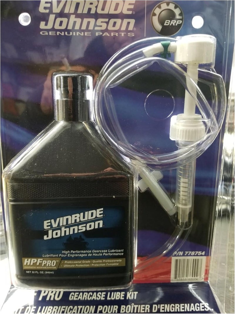 Evinrude Johnson HPF PRO Gearcase Lube Kit Pump 0778754 - Image 2