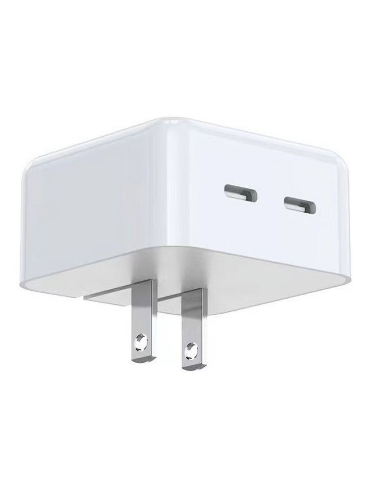 MUNTAQI 50W Dual Port GaN Fast Charger for Nothing Phone 1 & 2 – Quick and Efficient Charging Solution - Image 4