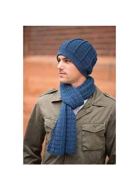 Ice cap with scarf for men