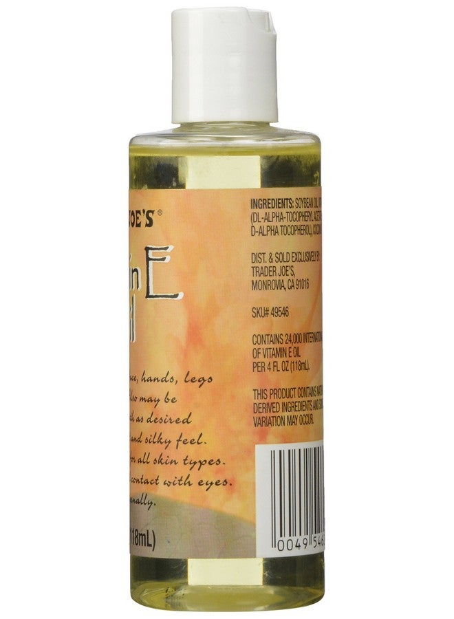 TJ's Trader Joe's Vitamin Oil E, 4 Ounce - Image 2