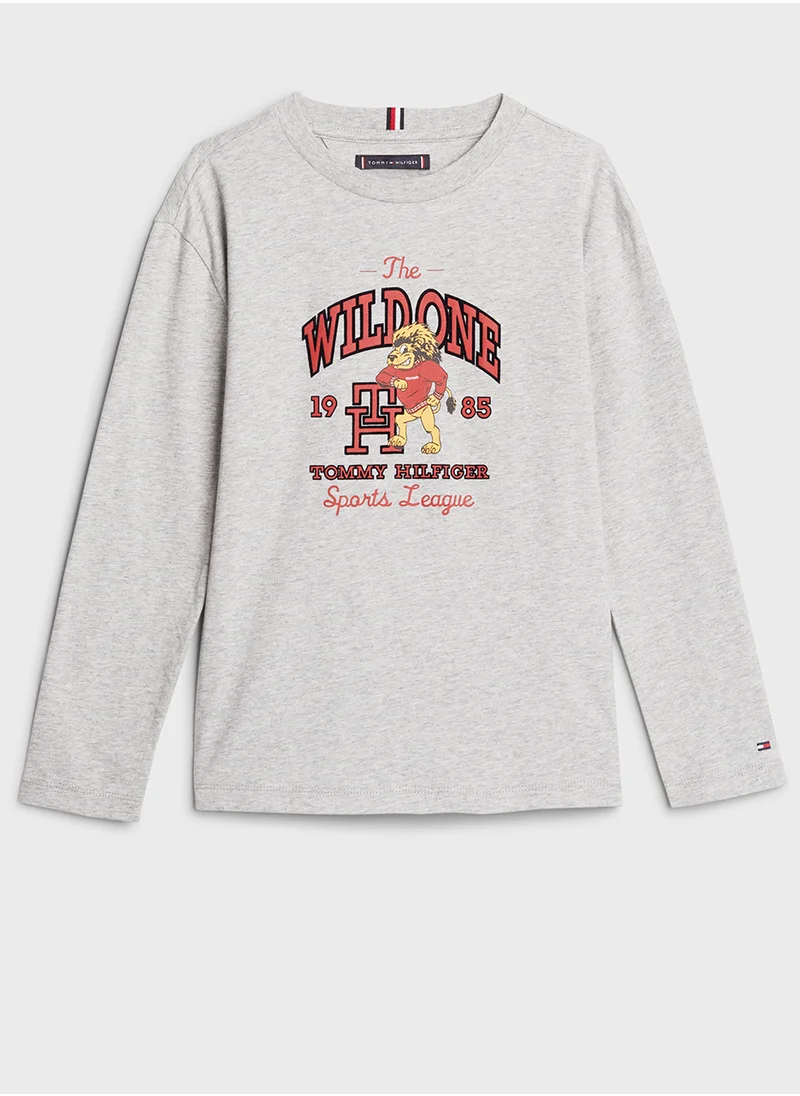 TOMMY HILFIGER SPORTS REGULAR TEE LS