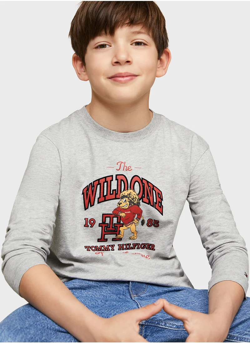 TOMMY HILFIGER SPORTS REGULAR TEE LS
