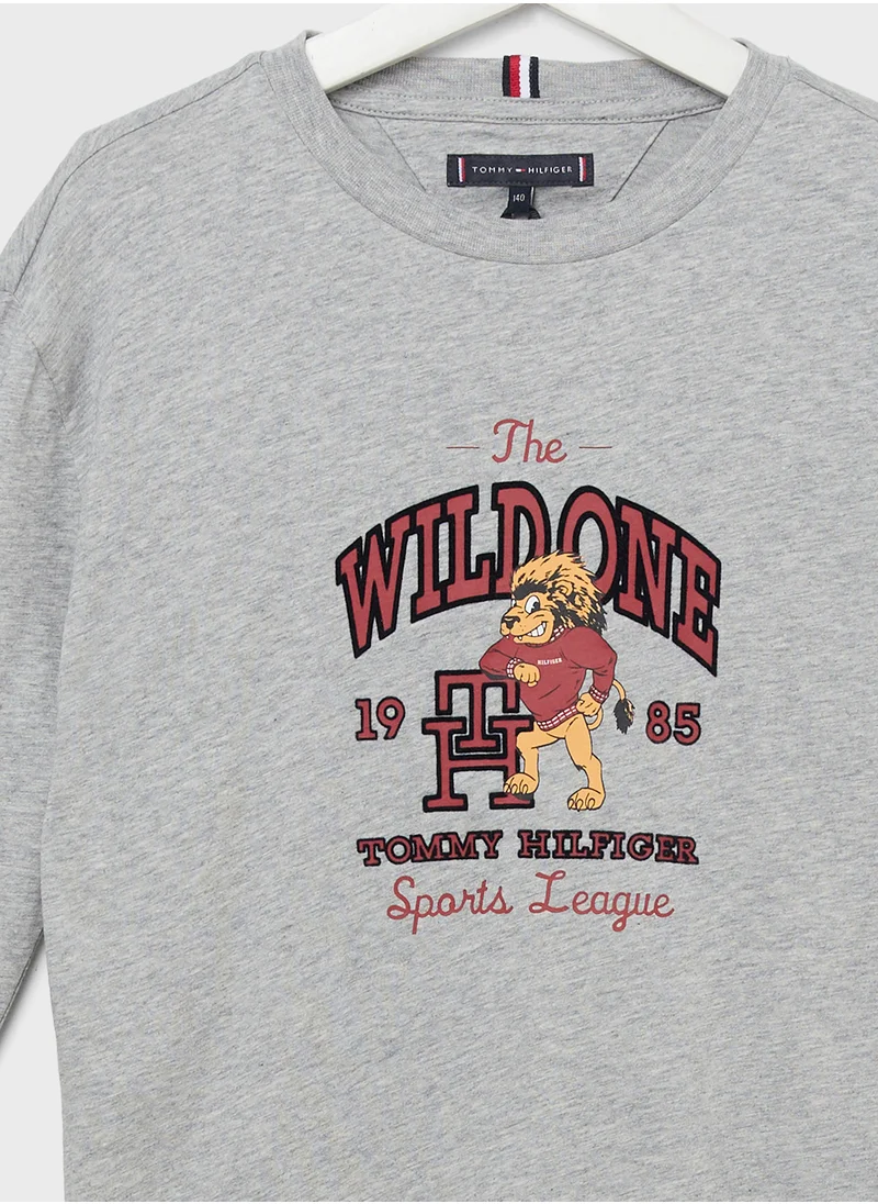 TOMMY HILFIGER SPORTS REGULAR TEE LS