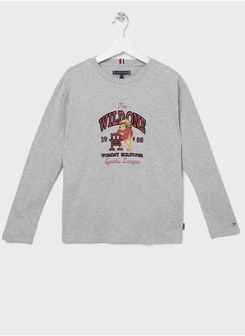 TOMMY HILFIGER SPORTS REGULAR TEE LS