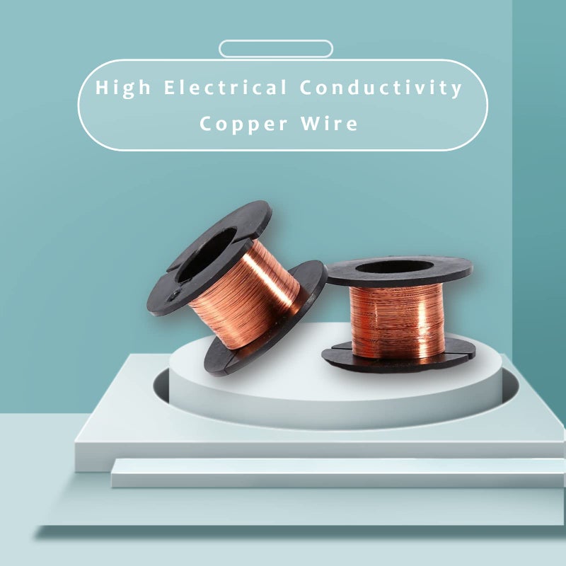 143 5PCS Enameled Jumper Wire 0.1mm, 5 Strand Copper Winding Wire, 15m, for Transformers, Inductors, Motors, Speakers, Hard Drive Head Actuators, Electromagnets - Image 3
