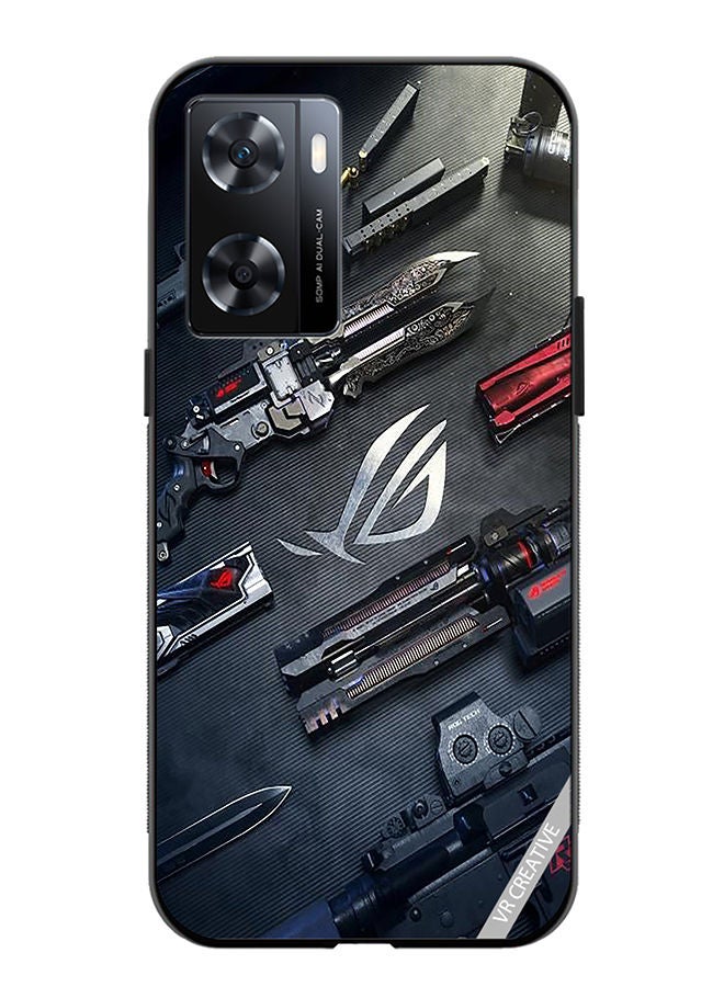 VR CREATIVE Protective Case Cover For OnePlus Nord N20 SE Rog Asus Design Multicolour - Image 1