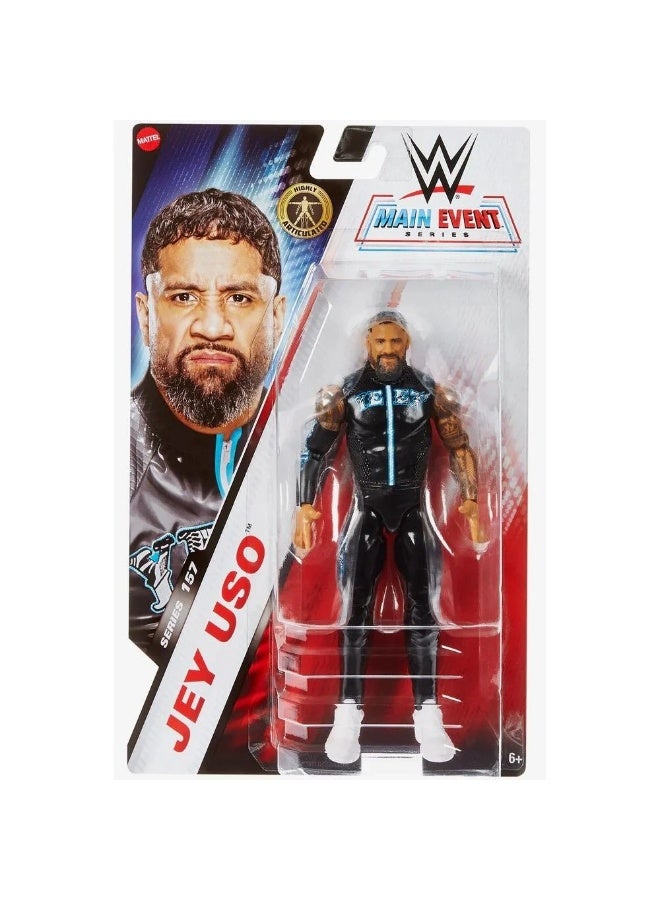 WWE مجموعة أحداث WWE الرئيسية - 157 شخصية جاي أوسو المتحركة JGD35 - Image 5