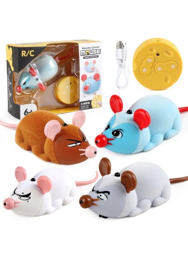 Children's Funny Remote Control Snake Cobra Remote Control Mouse Electronic Pet Infrared Remote Control Simulation Electric Toy-color:218B-6D Rattlesnake Blue Green 218g-Specifications:Support Labeling And Qualification Reports  - Image 2