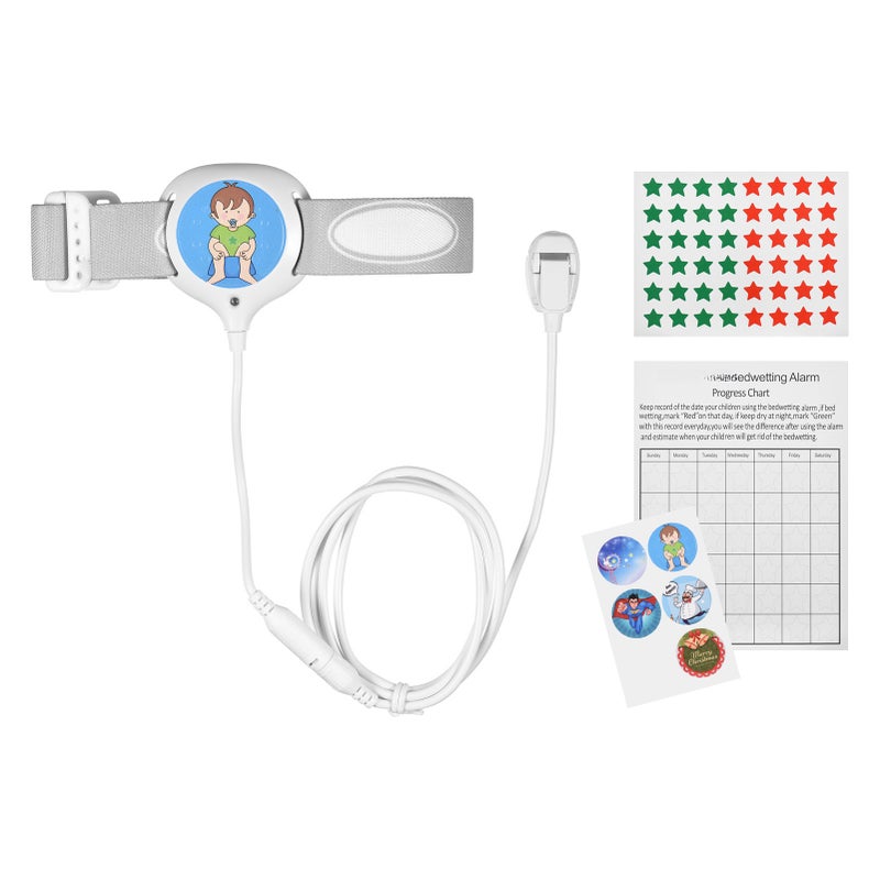 Bedwetting Alarm Enuresis Alarm with Light Sound and Vibration for Boys Girls Kids Children Adults - Image 1