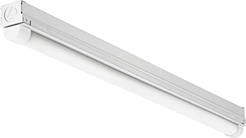 Lithonia Lighting 1 Light LED Strip Light, 2 Foot LED Ceiling Lighting Fixture, 1250 Lumens, 4000K, 80CRI, 11W, Kitchen and Garage Use (MNSL L23 1LL MVOLT 40K 80CRI M6) - Image 1