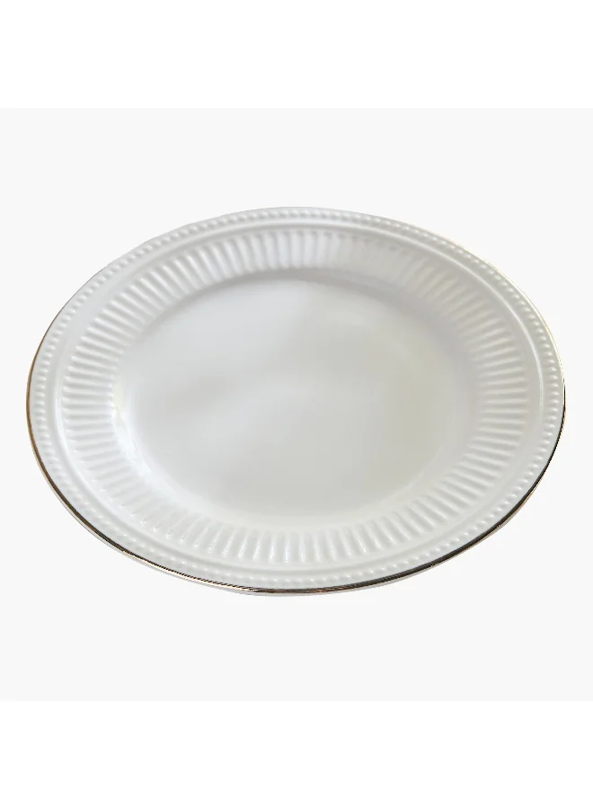 Home Box Embossed Gold Line Side Plate - 20 cm