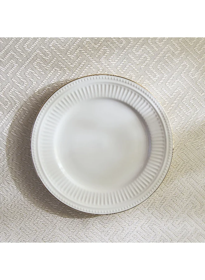 Home Box Embossed Gold Line Side Plate - 20 cm