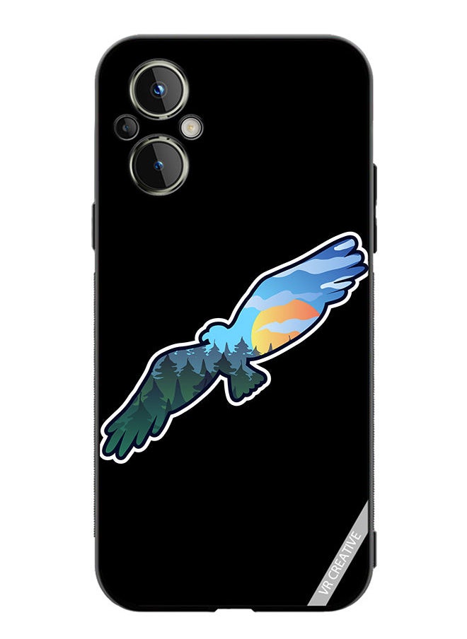 VR CREATIVE Protective Case Cover For OnePlus Nord N20 5G Wild Eagle Design Multicolour  - Image 1